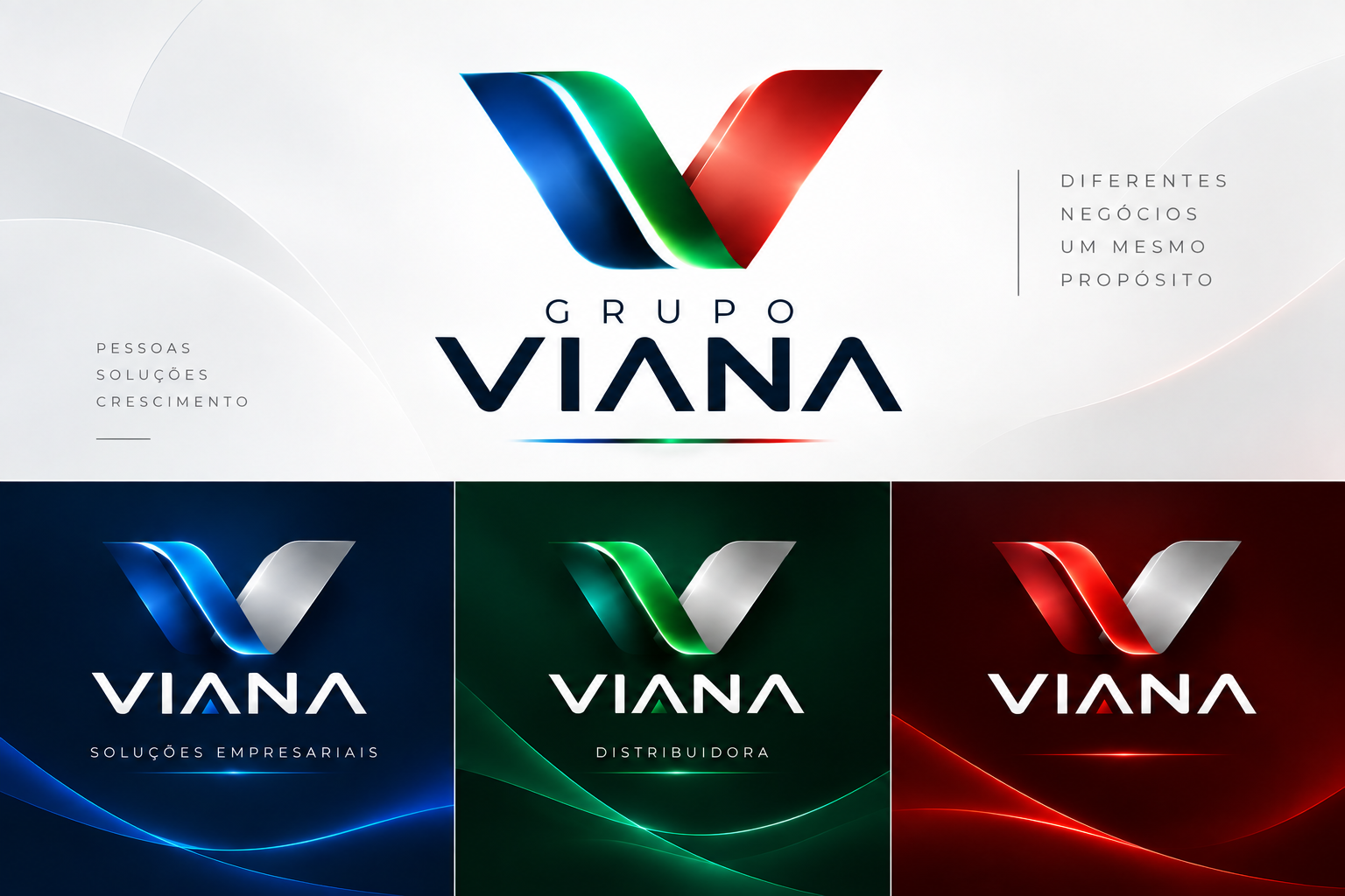 Identidade Corporativa Grupo Viana
